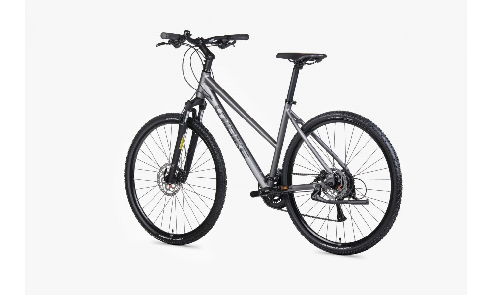 Rower crossowy Unibike Flash Lady 026 - grafitowy