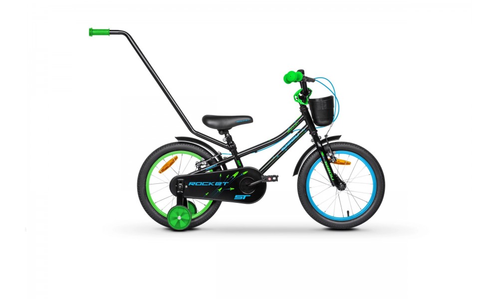 Rower dziecięcy Tabou Rocket ST 20 026 - czarno-niebieski