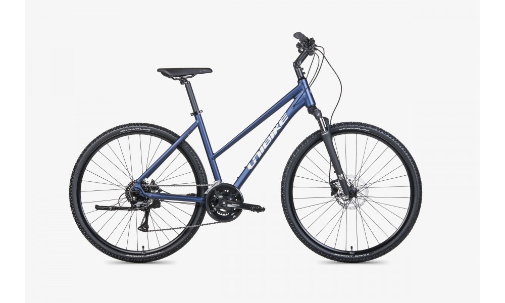 Rower crossowy Unibike Flash Lady 026 - granatowy