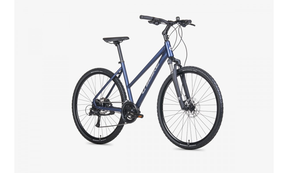 Rower crossowy Unibike Flash Lady 026 - granatowy