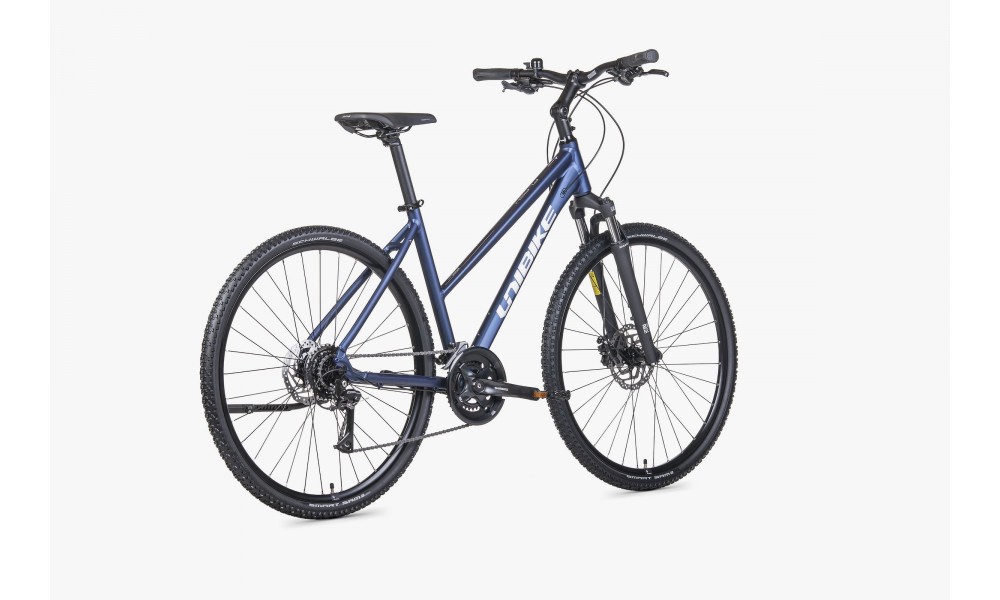 Rower crossowy Unibike Flash Lady 026 - granatowy