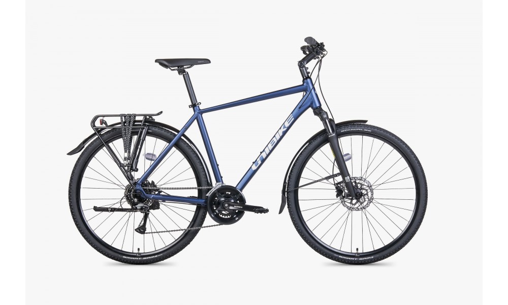 Rower crossowy Unibike Flash EQ Man 026 - granatowy