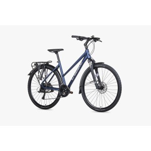 Rower crossowy Unibike Flash EQ Lady 026 - granatowy 2