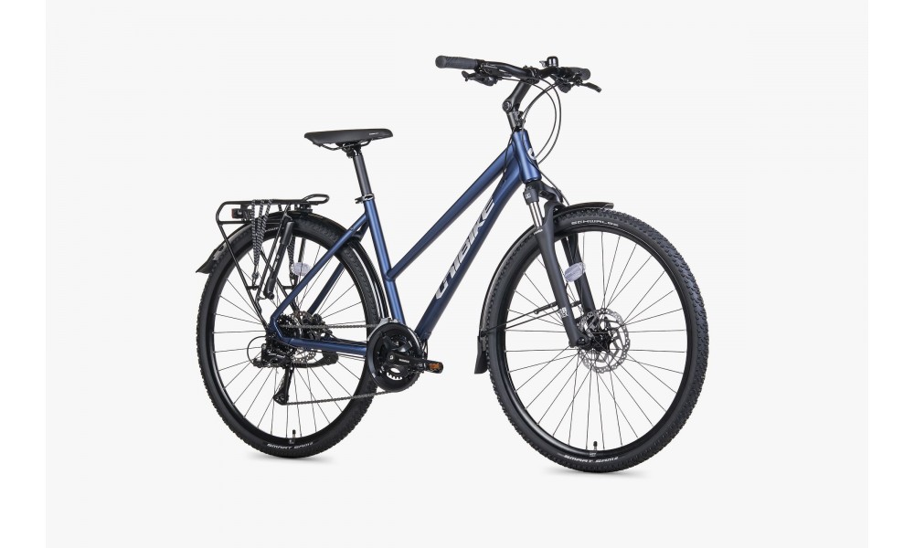 Rower crossowy Unibike Flash EQ Lady 026 - granatowy