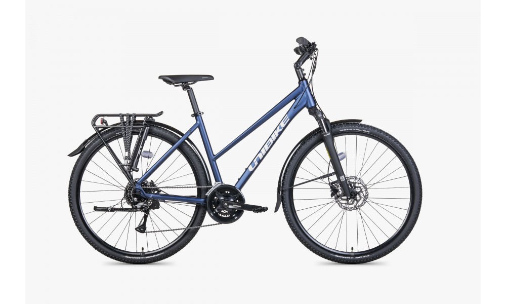 Rower crossowy Unibike Flash EQ Lady 026 - granatowy