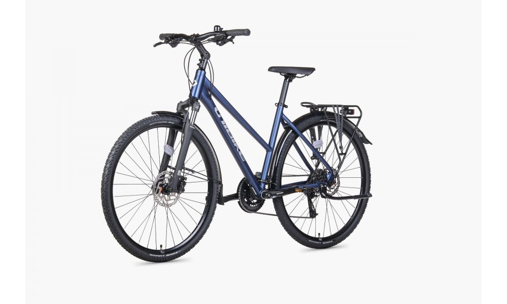 Rower crossowy Unibike Flash EQ Lady 026 - granatowy