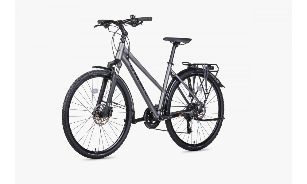 Rower crossowy Unibike Flash EQ Lady 026 - grafitowy