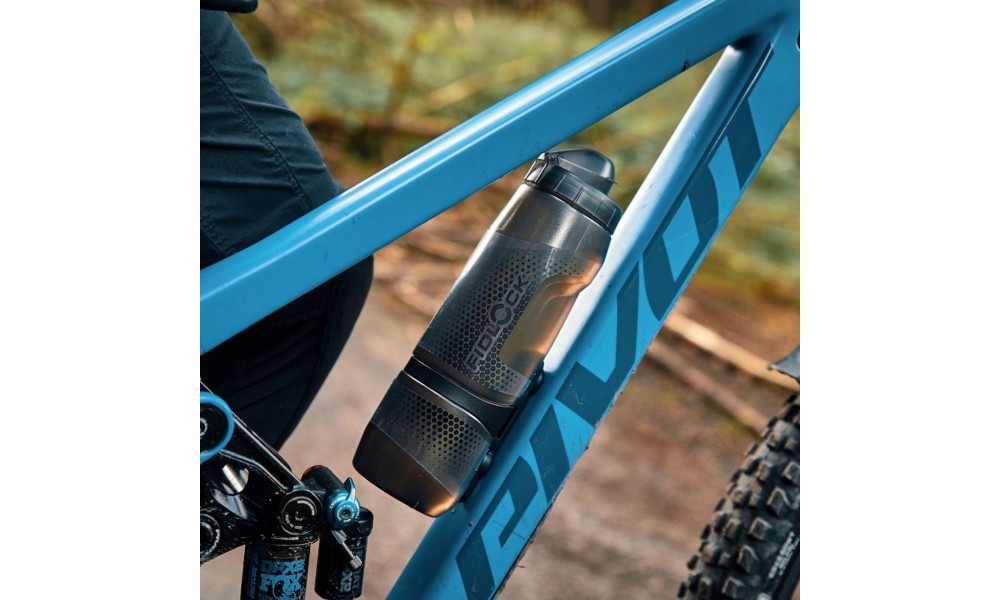 Bidon Fidlock TWIST 800 + podstawa - przydymiony