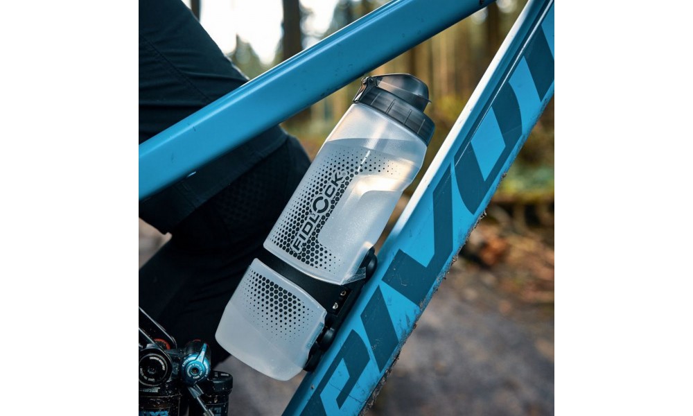 Bidon Fidlock TWIST 800 + podstawa - przezroczysty
