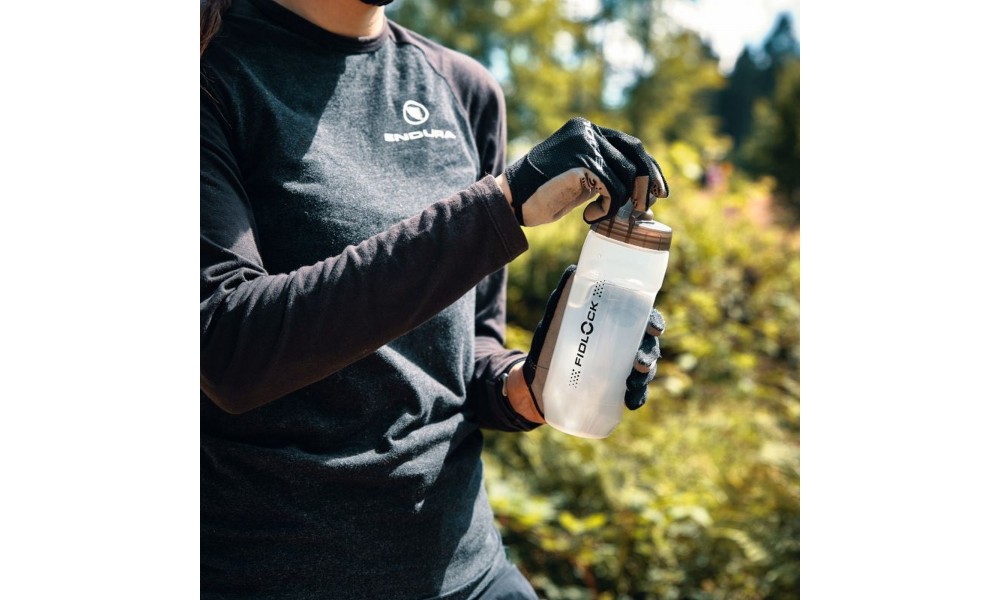 Bidon Fidlock TWIST 590 + podstawa - przezroczysty