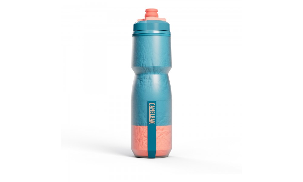 Bidon CamelBak Podium Chill 710ml - niebiesko-pomarańczowy