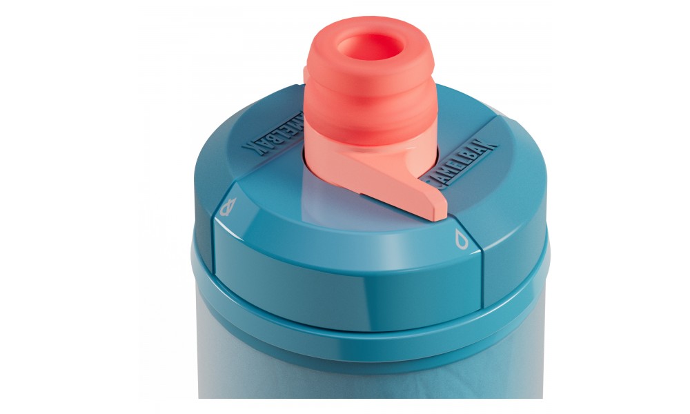 Bidon CamelBak Podium Chill 710ml - niebiesko-pomarańczowy