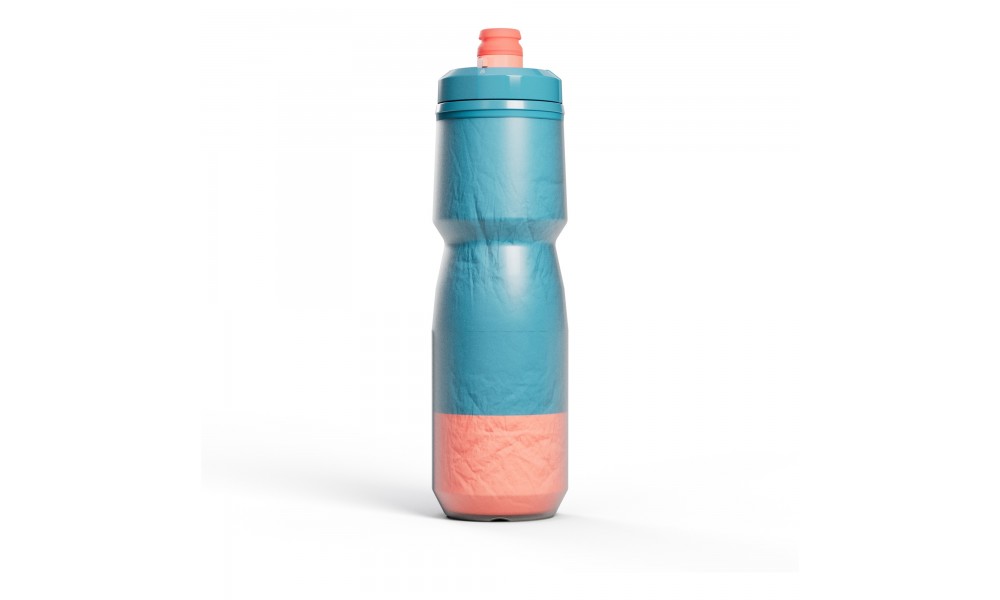 Bidon CamelBak Podium Chill 710ml - niebiesko-pomarańczowy
