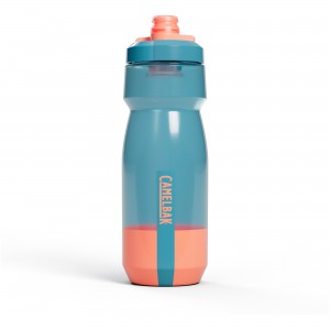 Bidon Camelbak Podium 710 ml  - niebiesko-pomarańczowy