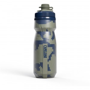 Bidon CAMELBAK Podium Dirt Series Chill 620ml - szaro-niebieski