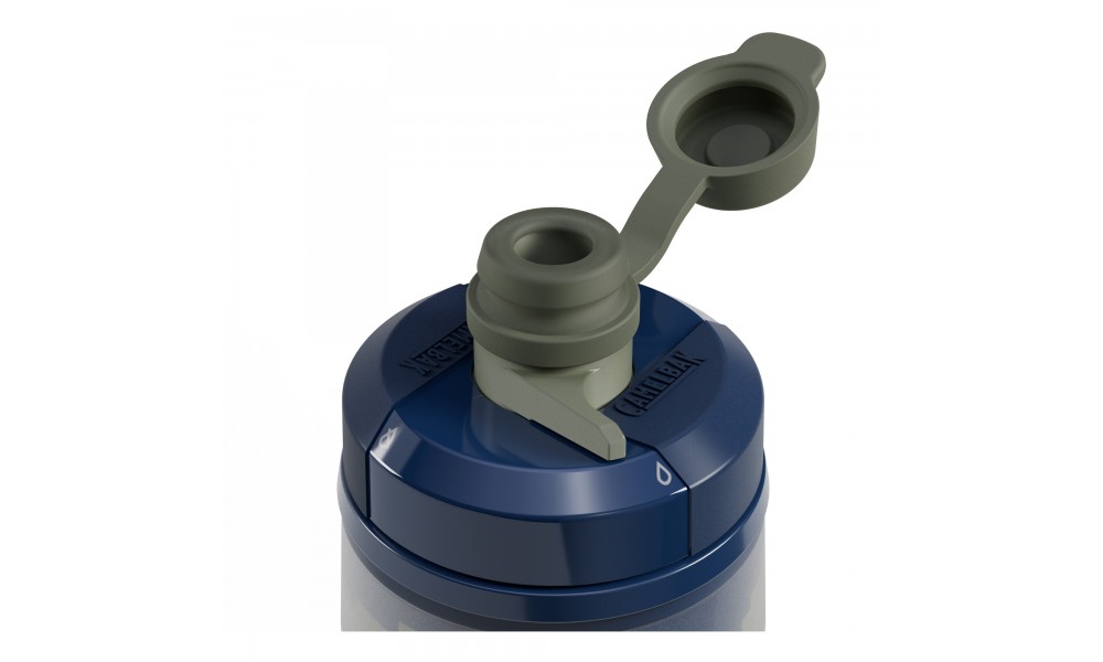 Bidon CAMELBAK Podium Dirt Series Chill 620ml - szaro-niebieski