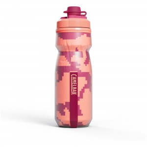 Bidon CAMELBAK Podium Dirt Series Chill 620ml - pomarańczowo-różowy