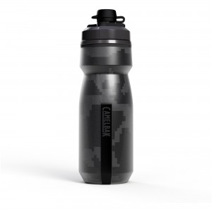 Bidon CAMELBAK Podium Dirt Series Chill 620ml - szaro-czarny