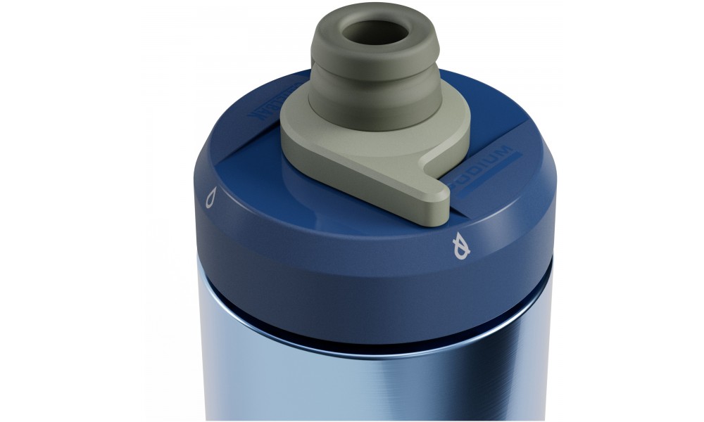 Bidon CamelBak Podium Insulated Steel 650ml - granatowo-srebrny