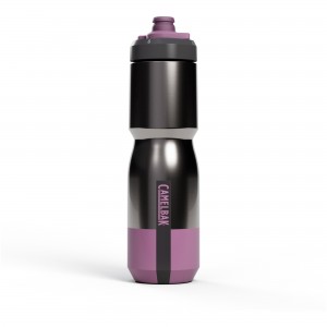 Bidon CamelBak Podium Insulated Steel 650ml - szaro-różowy 1