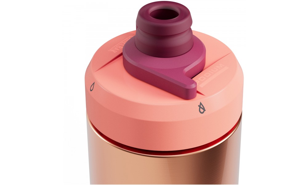 Bidon CamelBak Podium Insulated Steel 650ml - pomarańczowo-różowy