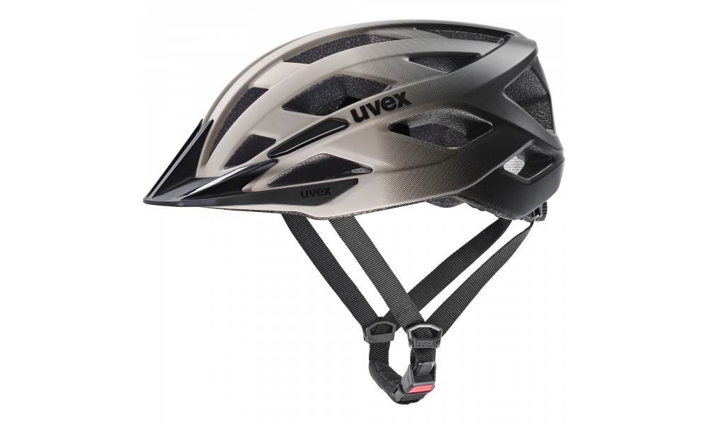 Kask rowerowy UVEX I-vo 2 - szaro-czarny