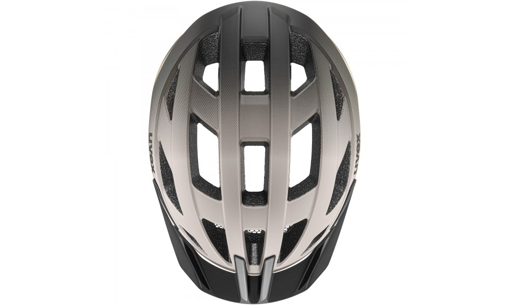 Kask rowerowy UVEX I-vo 2 - szaro-czarny