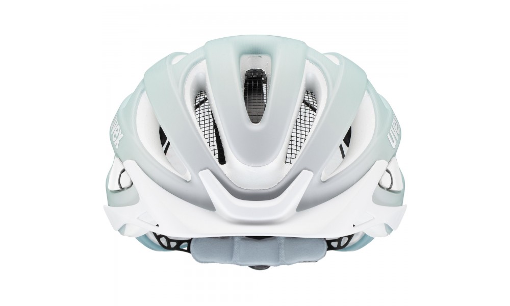 Kask rowerowy Uvex True CC - biało-błękitny