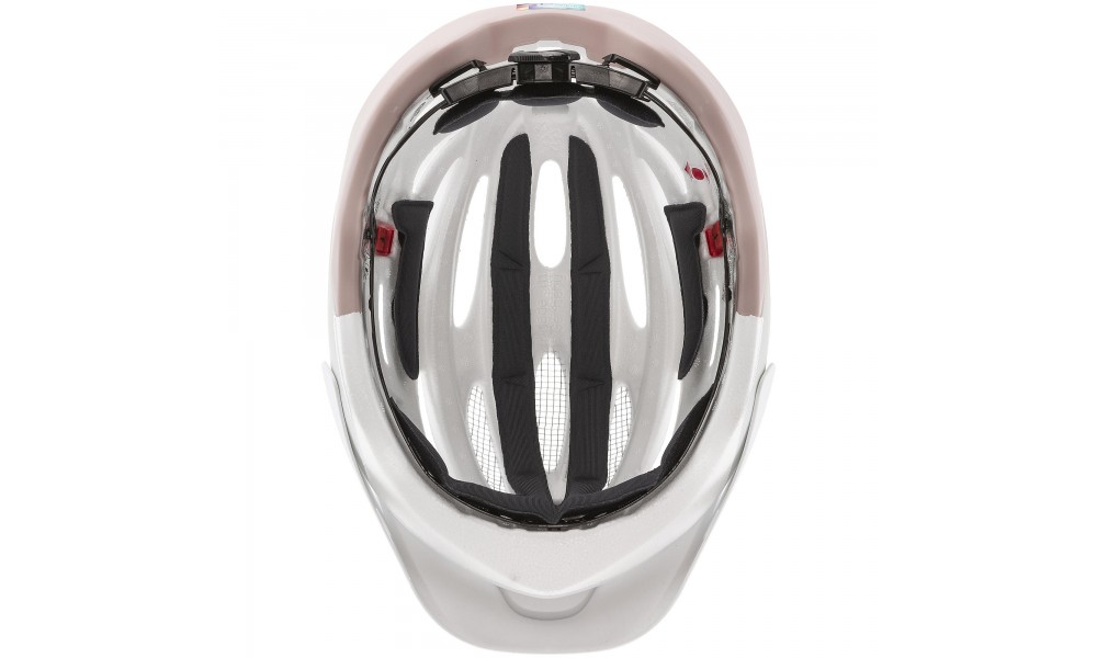 Kask rowerowy Uvex True CC - biało-różowy