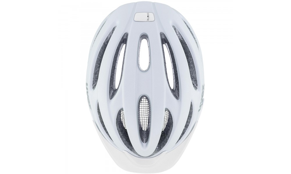 Kask rowerowy Uvex True CC - szaro-biały