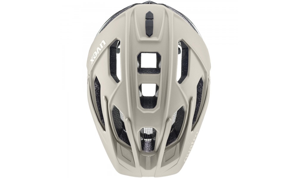 Kask rowerowy Uvex Quatro CC - szaro-czarny