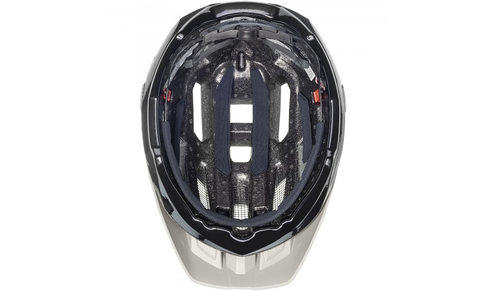 Kask rowerowy Uvex Quatro CC - szaro-czarny