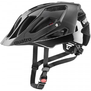 Kask rowerowy Uvex Quatro CC - czarny matowy 1