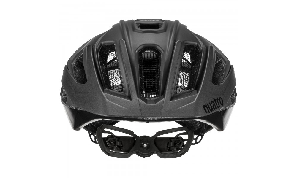 Kask rowerowy Uvex Quatro CC - czarny matowy