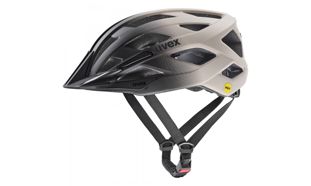 Kask rowerowy UVEX I-vo 2 MIPS - szaro-czarny matowy