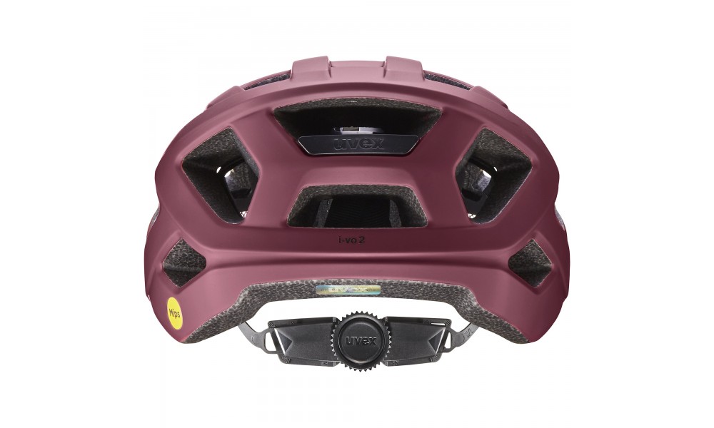 Kask rowerowy UVEX I-vo 2 MIPS - czerwono-czarny