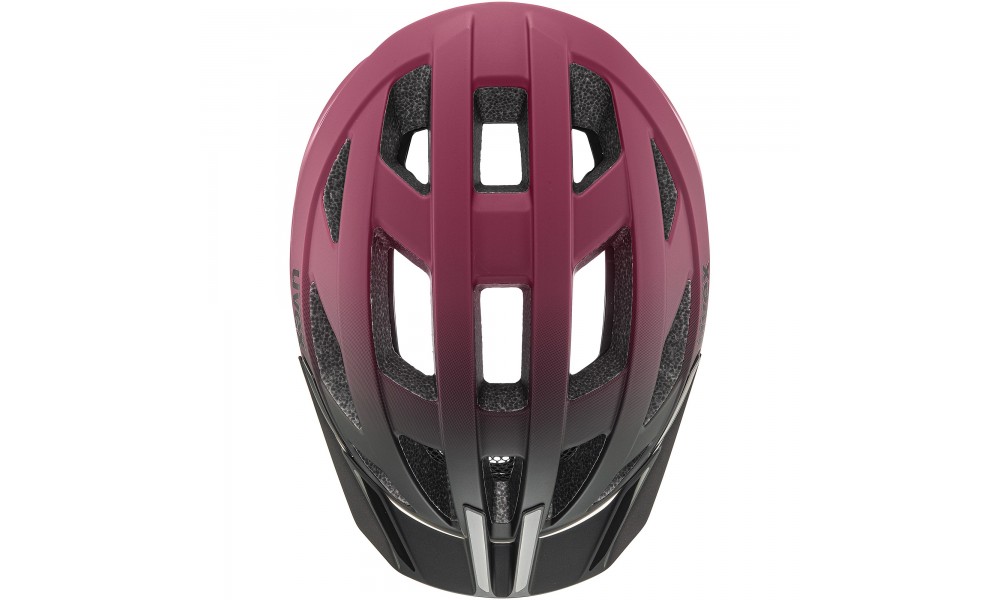 Kask rowerowy UVEX I-vo 2 MIPS - czerwono-czarny