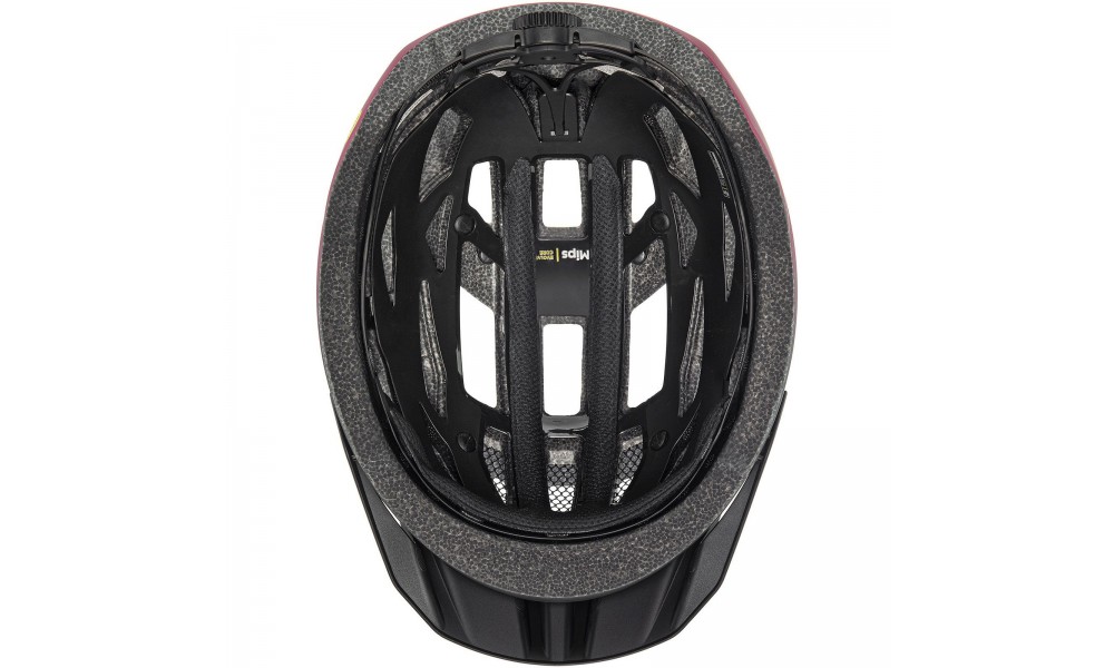Kask rowerowy UVEX I-vo 2 MIPS - czerwono-czarny