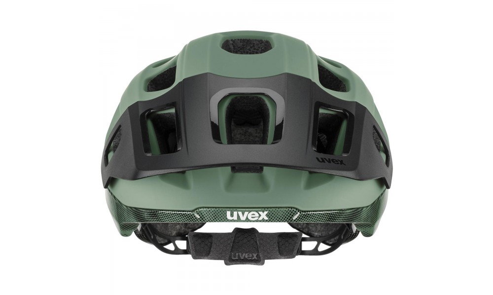 Kask rowerowy Uvex React MIPS - zielono-czarny