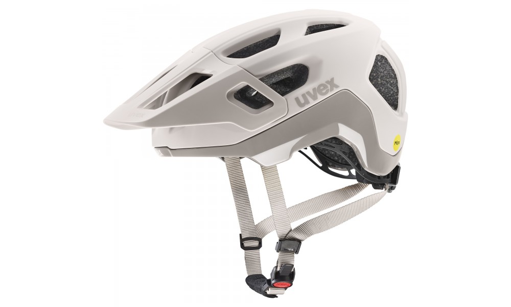 Kask rowerowy Uvex React MIPS - szary-czarny