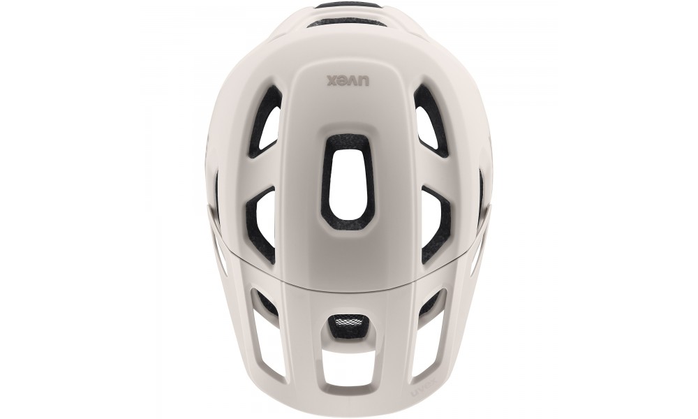 Kask rowerowy Uvex React MIPS - szary-czarny