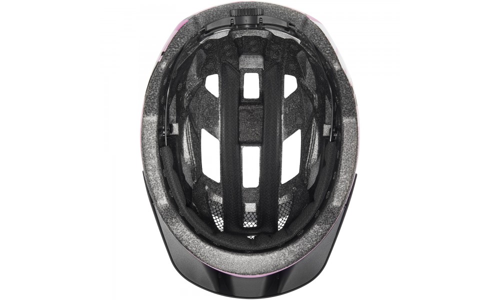 Kask rowerowy Uvex Air Wing 2 - różowo-czarny