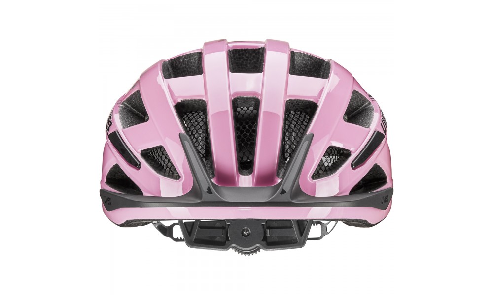 Kask rowerowy Uvex Air Wing 2 - różowo-czarny