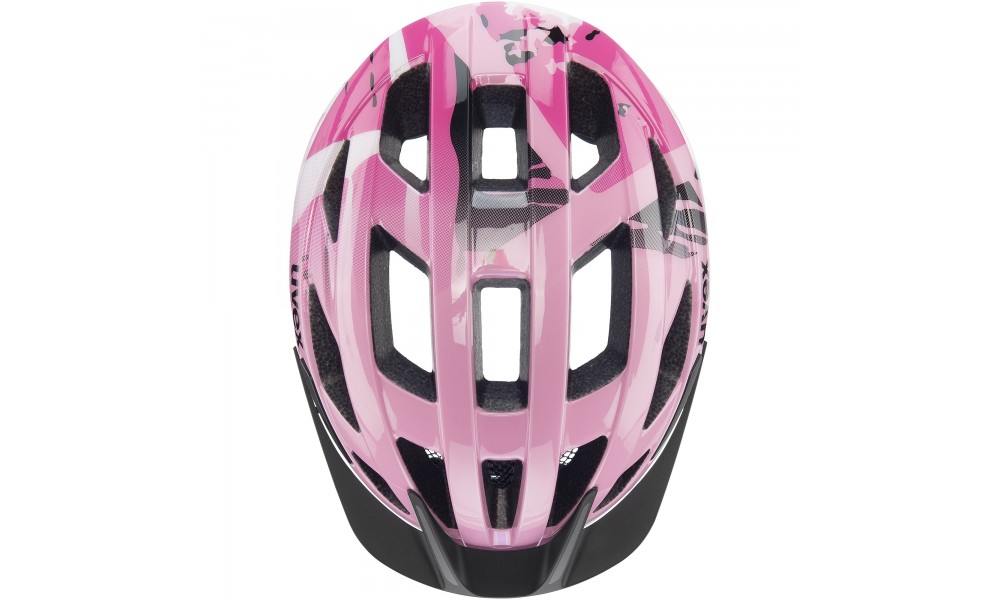 Kask rowerowy Uvex Air Wing 2 - różowo-czarny