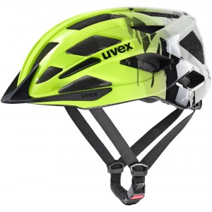 Kask rowerowy Uvex Air Wing 2 - limonkowo-czarny 1