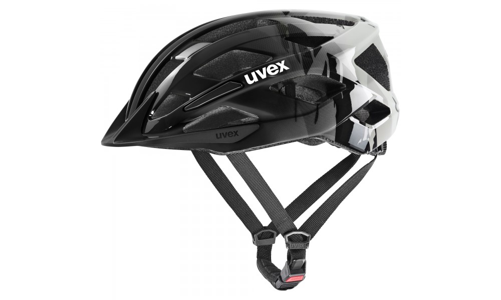 Kask rowerowy Uvex Air Wing 2 - szaro-czarny