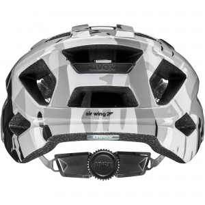 Kask rowerowy Uvex Air Wing 2 - szaro-czarny 2