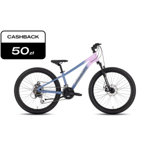 Rower młodzieżowy Tabou Supergirl 24 026 - fioletowo-niebieski 1