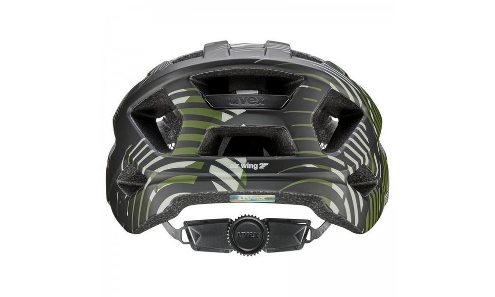 Kask rowerowy Uvex Air Wing 2 CC - zielono-czarny