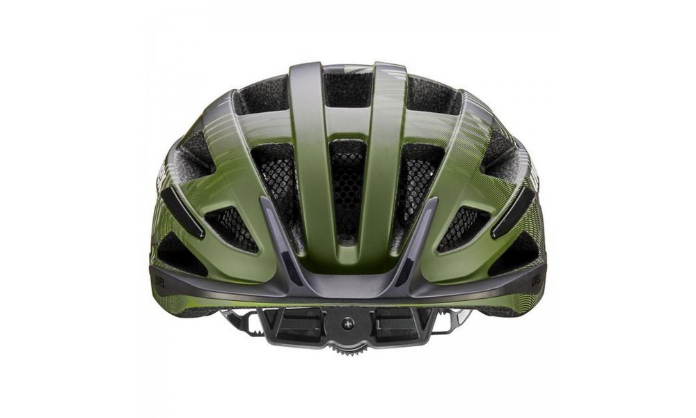 Kask rowerowy Uvex Air Wing 2 CC - zielono-czarny